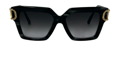 Valentino Gafas, 120&euro;, Accesorios, Negro, Tafetán - Acetato, Vista frontal